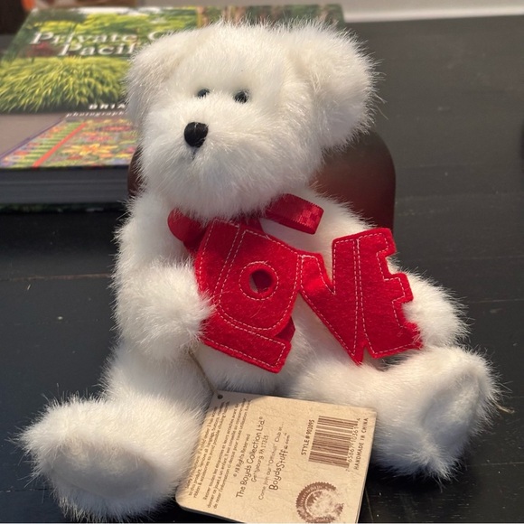 Boyds 903095 Adora U Bear The Head Bean Collection Thinkin Of Ya Series Love Tag - Picture 11 of 11